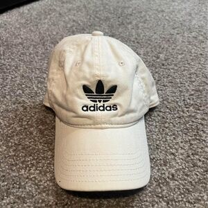 WHITE ADIDAS HAT